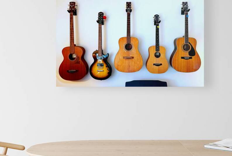 Guitars Peaceful Easy Feeling by Bill Swartwout Photography