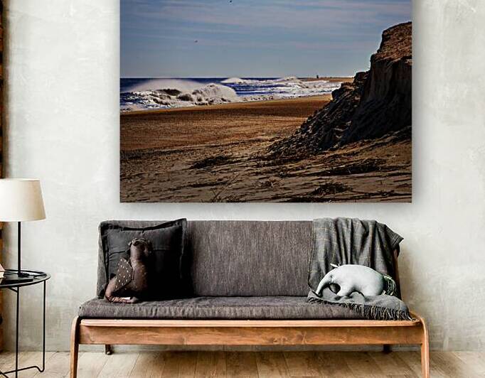 Beach Cliff at Indian River by Bill Swartwout Photography