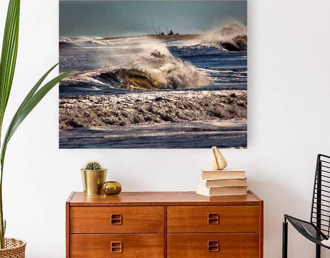 Intrepid Surf Fishing at Delaware Seashore State Park by Bill Swartwout Photography