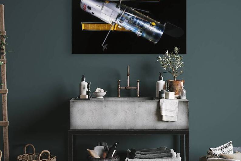 NASA Hubble Space Telescope Side - Outer Space Image by Bill Swartwout Photography