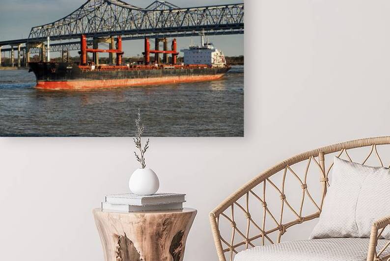 Ship Seas 1 Bulk Carrier 9589085 by Bill Swartwout Photography
