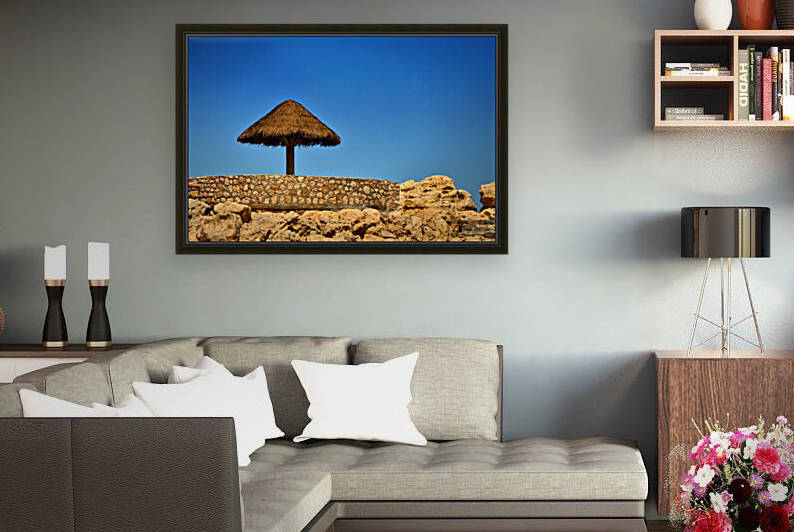 labadee tiki umbrella relaxation station 1448 by Bill Swartwout Photography