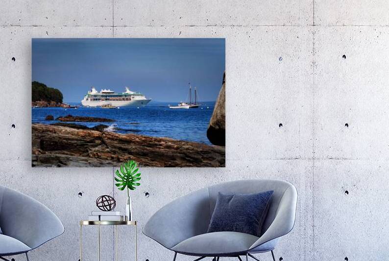 Bar Harbor Grandeur at Anchor by Bill Swartwout Photography