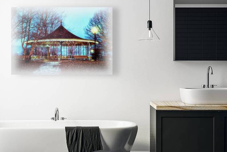 Riverside Park Pavilion Kitschy by Bill Swartwout Photography