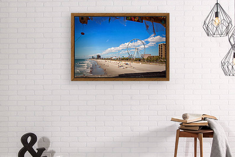 Myrtle Beach Boardwalk and Skywheel by Bill Swartwout Photography