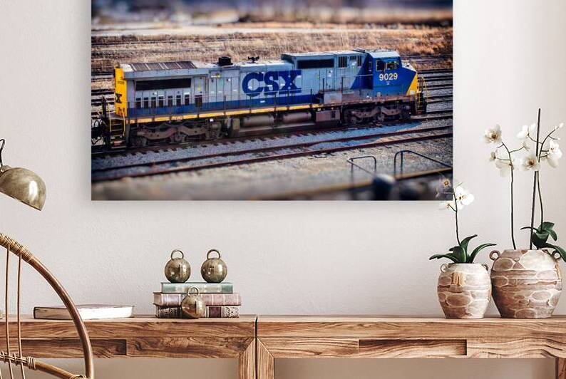 CSX 9029 Locomotive at Locust Point by Bill Swartwout Photography