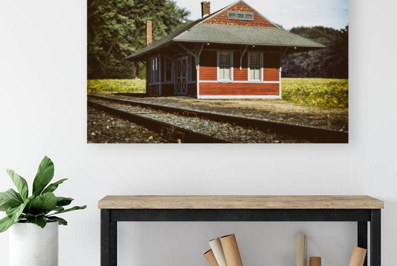 Historic Greenwood Railroad Station by Bill Swartwout Photography