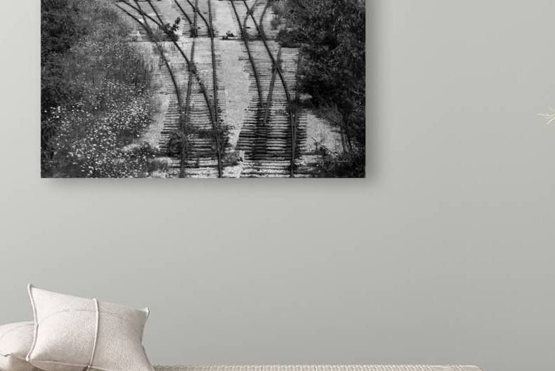 End of the Line in Monotone by Bill Swartwout Photography