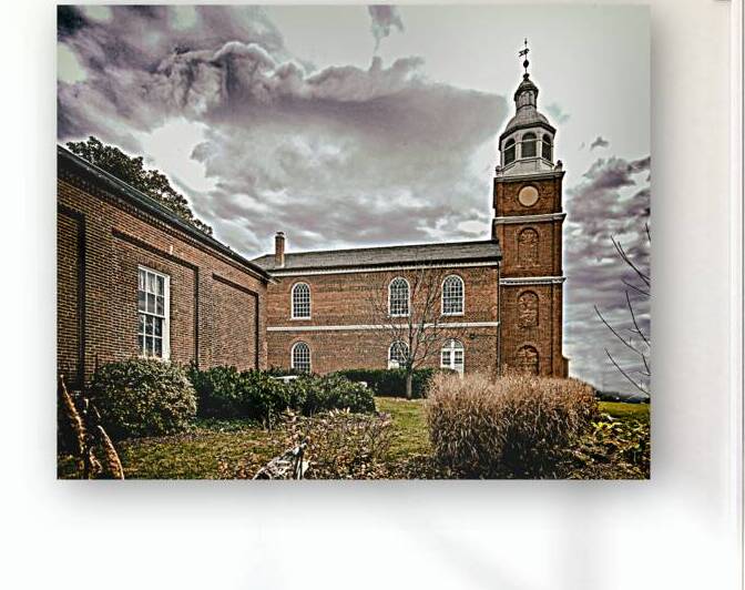 Old Otterbein UM Church w Nelker Building by Bill Swartwout Photography