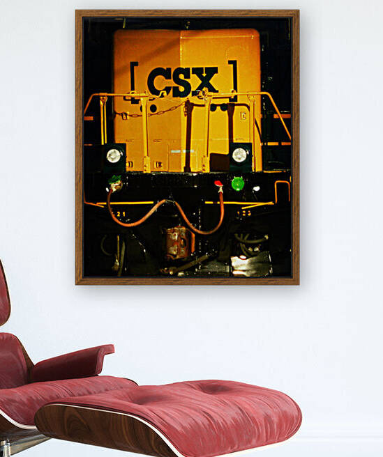 Business End of a CSX Locomotive by Bill Swartwout Photography