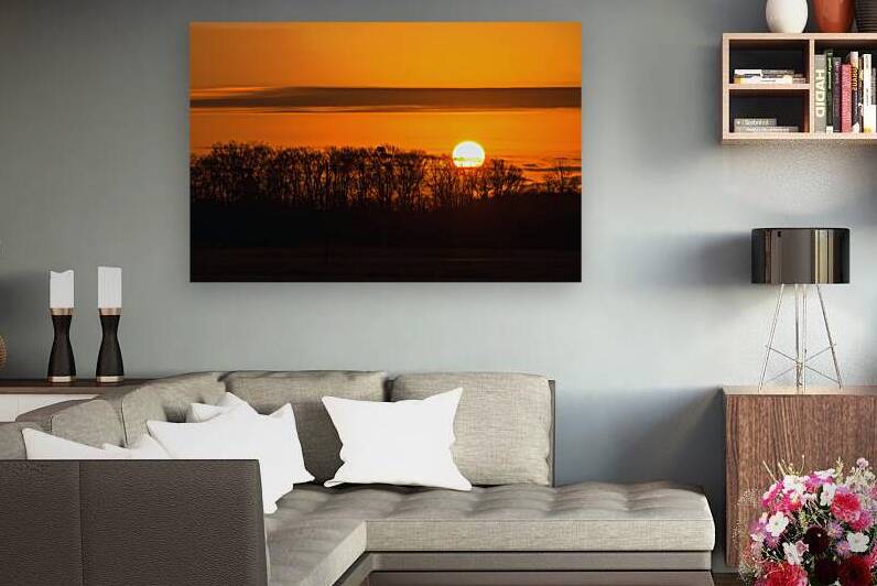 Sunrise over Roxanna Delaware by Bill Swartwout Photography