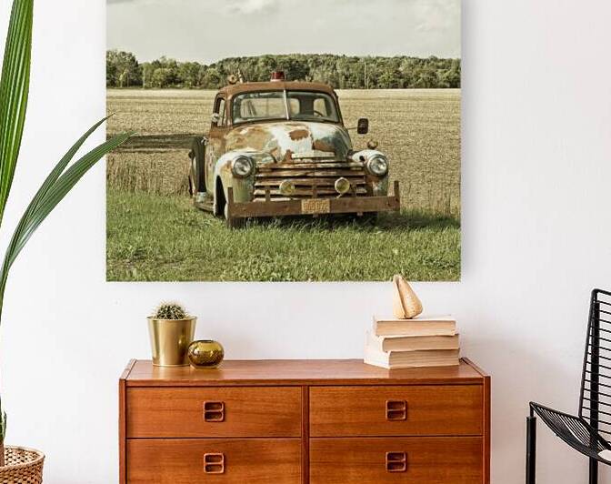 Goldtone 49 Vintage Chevy Tow Truck by Bill Swartwout Photography