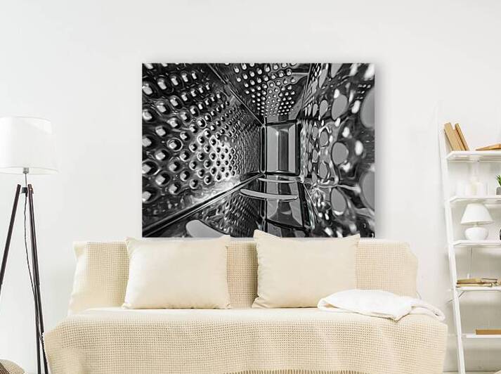Box Grater Horizontal Black and White Expressionism by Bill Swartwout Photography