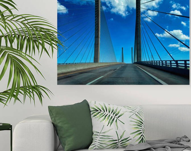 Crossing the Indian River Bridge by Bill Swartwout Photography