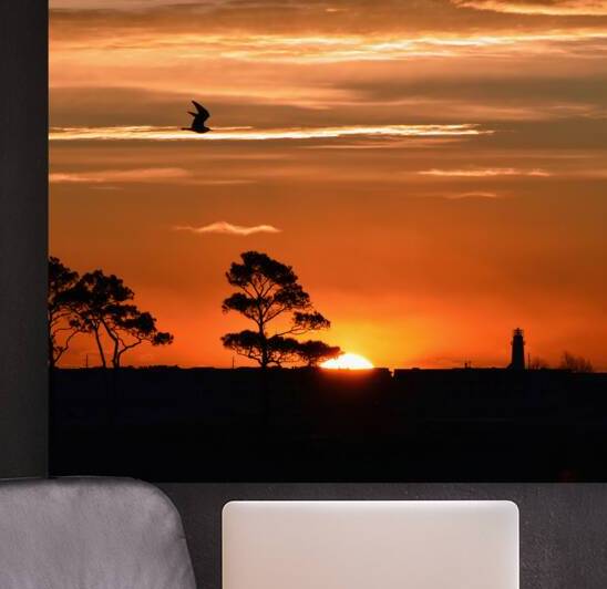 Sunrise over Fenwick Island Square by Bill Swartwout Photography