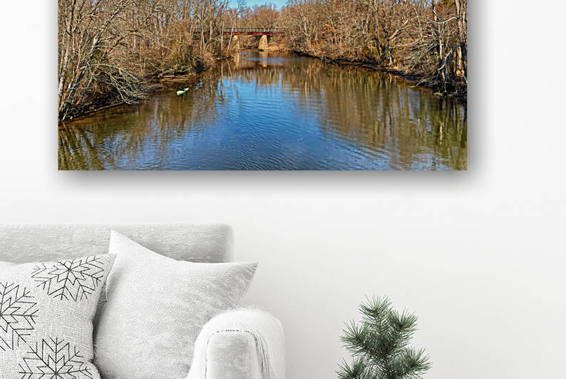 Railroad Bridge at Tuckahoe State Park by Bill Swartwout Photography