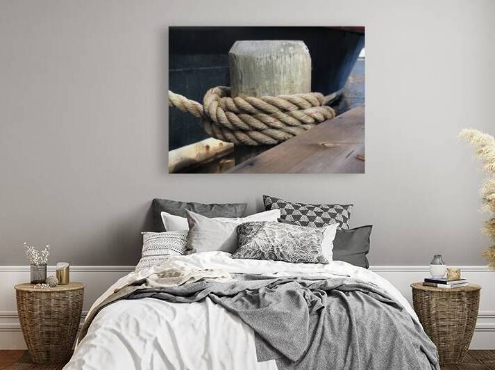 Holding Tight to the Wharf by Bill Swartwout Photography