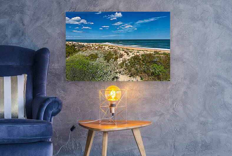 Indian River Inlet Dunes and Beach by Bill Swartwout Photography