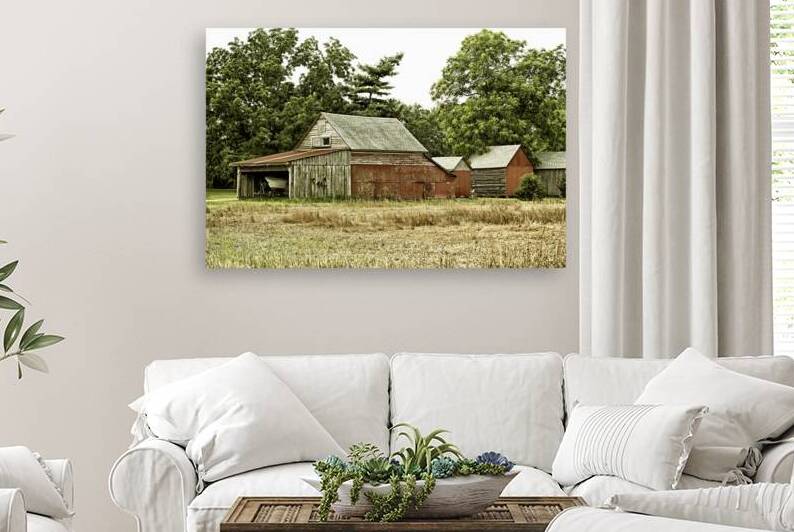 Old Farm Outbuildings in Delaware by Bill Swartwout Photography