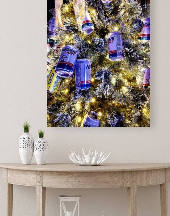 Beer Can Christmas Tree Ornaments by Bill Swartwout Photography