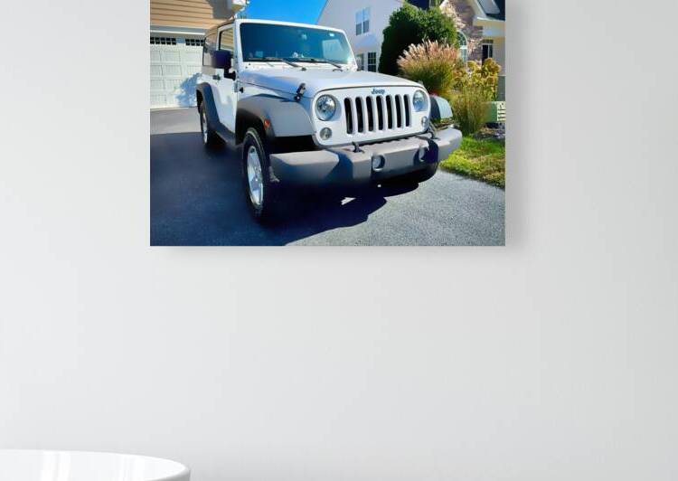 A Smooth Jeep in My Driveway by Bill Swartwout Photography
