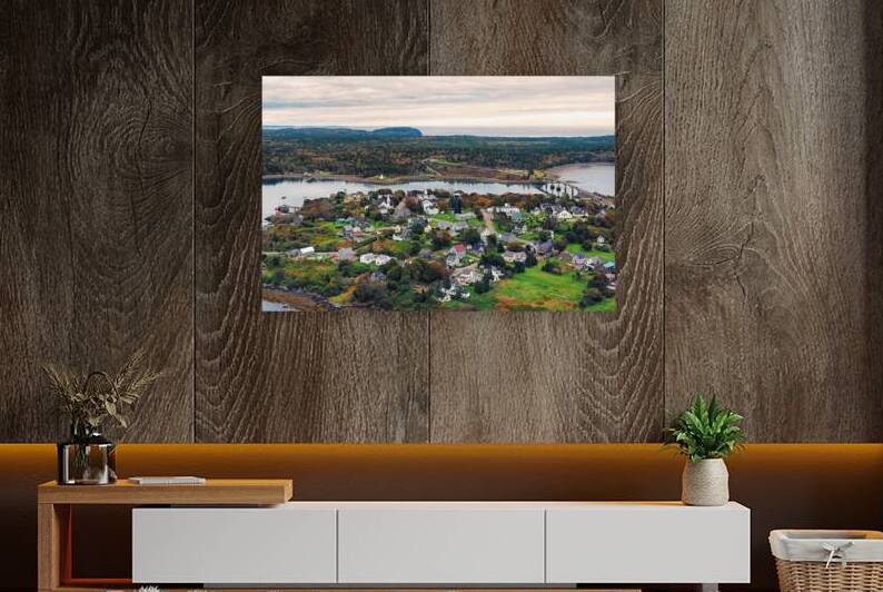 Autumn Flight Over Lubec Maine by Bill Swartwout Photography