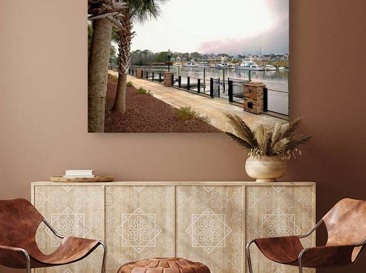 Intracoastal Waterway at Barefoot Landing by Bill Swartwout Photography