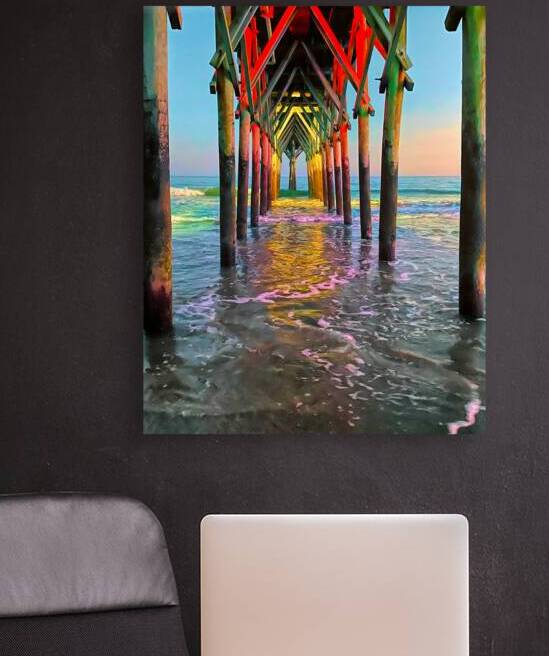 Underneath the 14th Street Pier by Bill Swartwout Photography