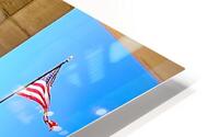 Freedom Flag HD Metal print