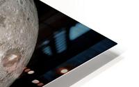 Full Moon Outer Space Image HD Metal print