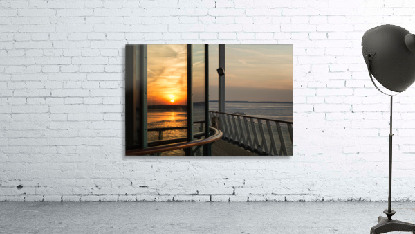 Chesapeake Sunset Reflections Wall Preview