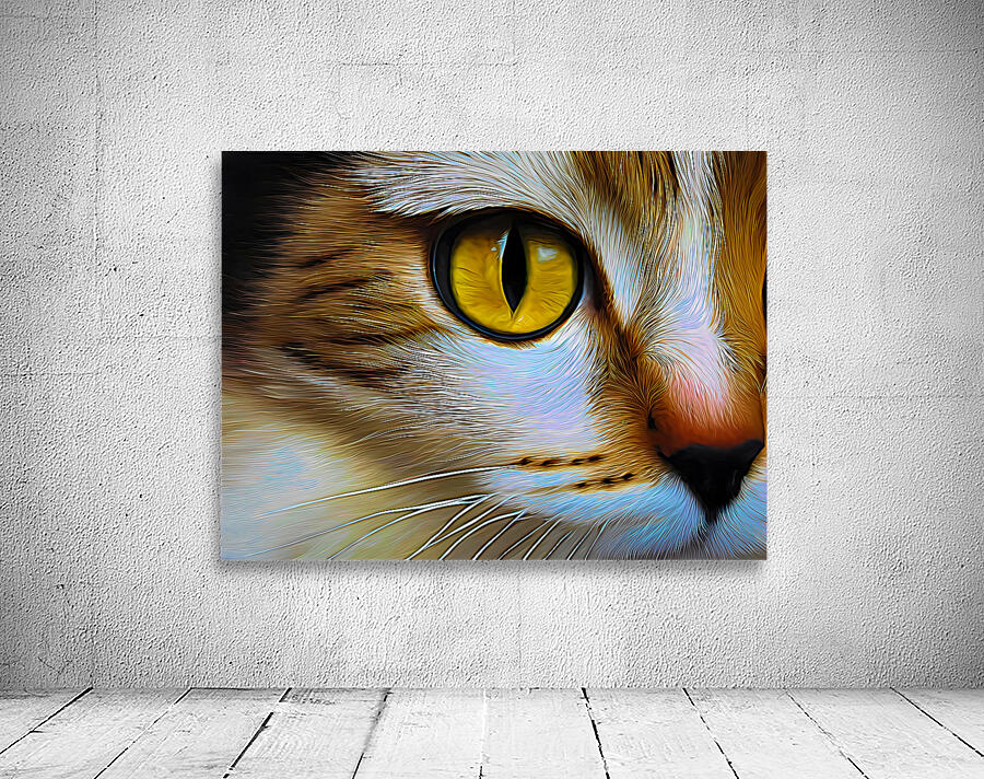 Cats Eye Expressionism Wall Preview