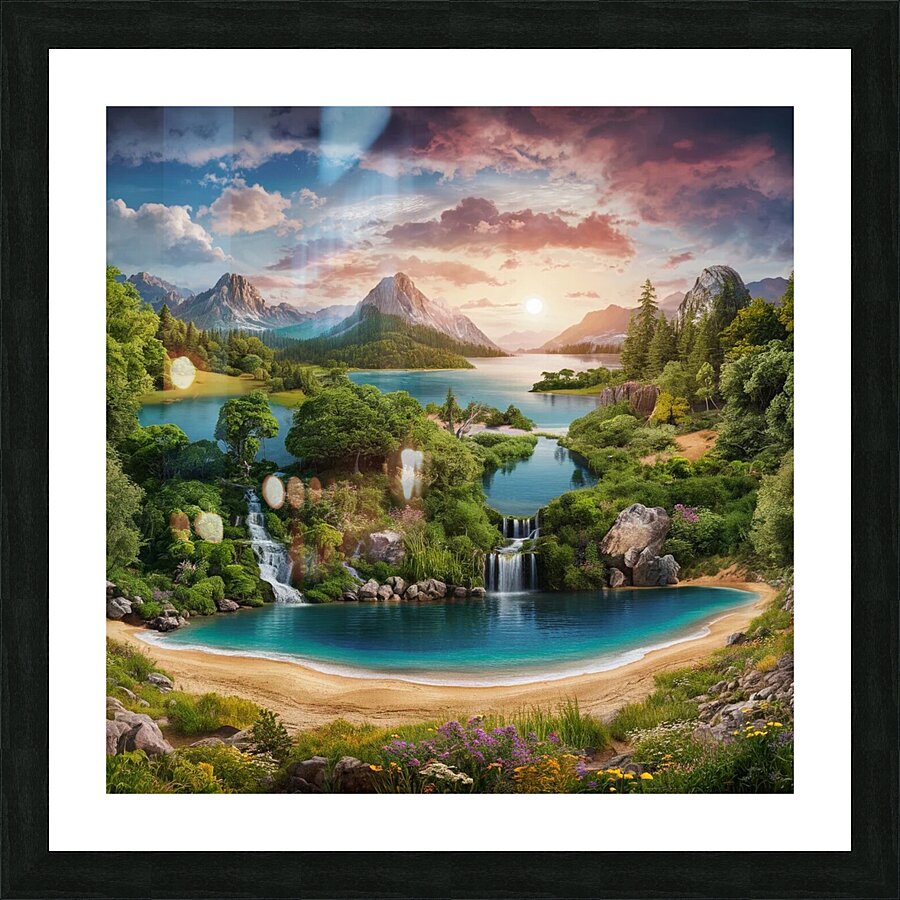 nature Picture Frame print