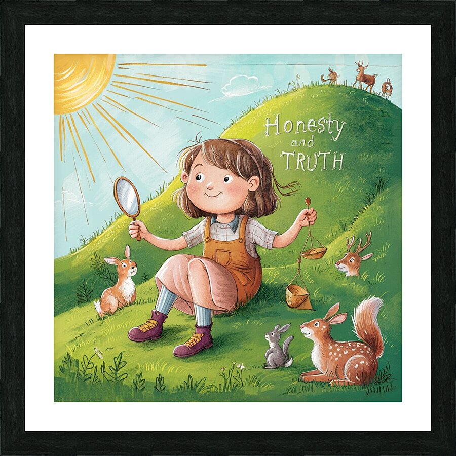honesty Picture Frame print