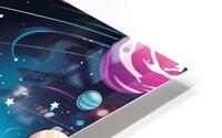  Galaxy and Stars Design  HD Metal print