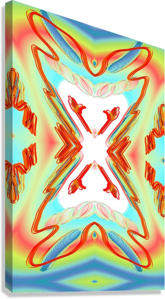 Abstract Art 123 Canvas Print
