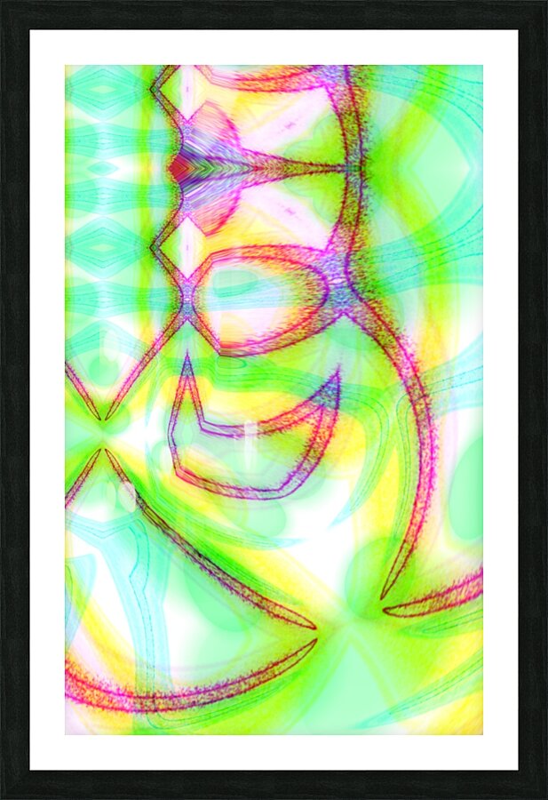 Abstract Art 52 Picture Frame print