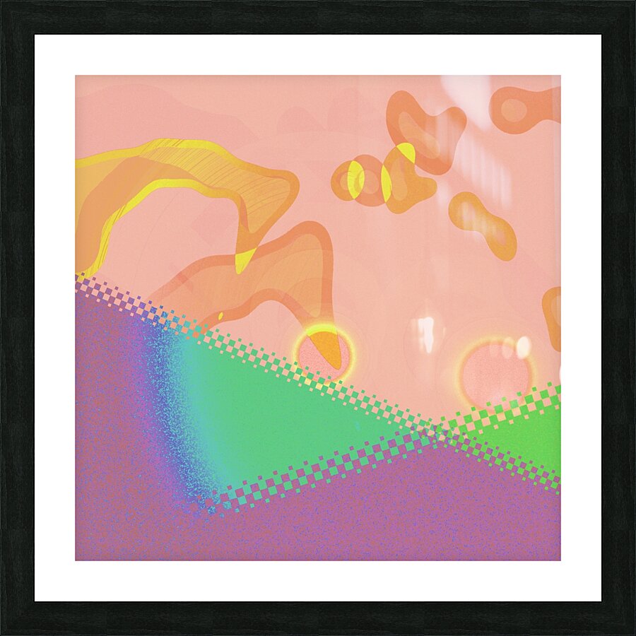 Abstract Art 71 Picture Frame print