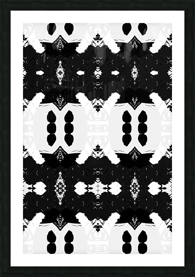 Abstract Art 90 Picture Frame print