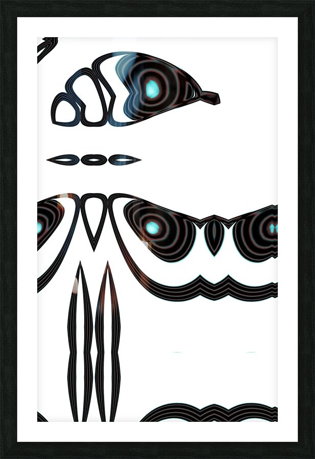 Abstract Art 104 Picture Frame print