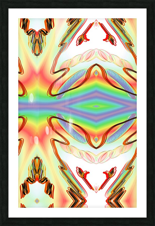 Abstract Art 120 Picture Frame print