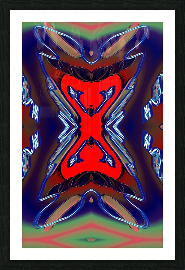 Abstract Art 121 Picture Frame print