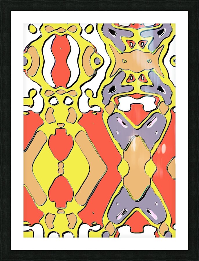 Abstract Art 124 Picture Frame print