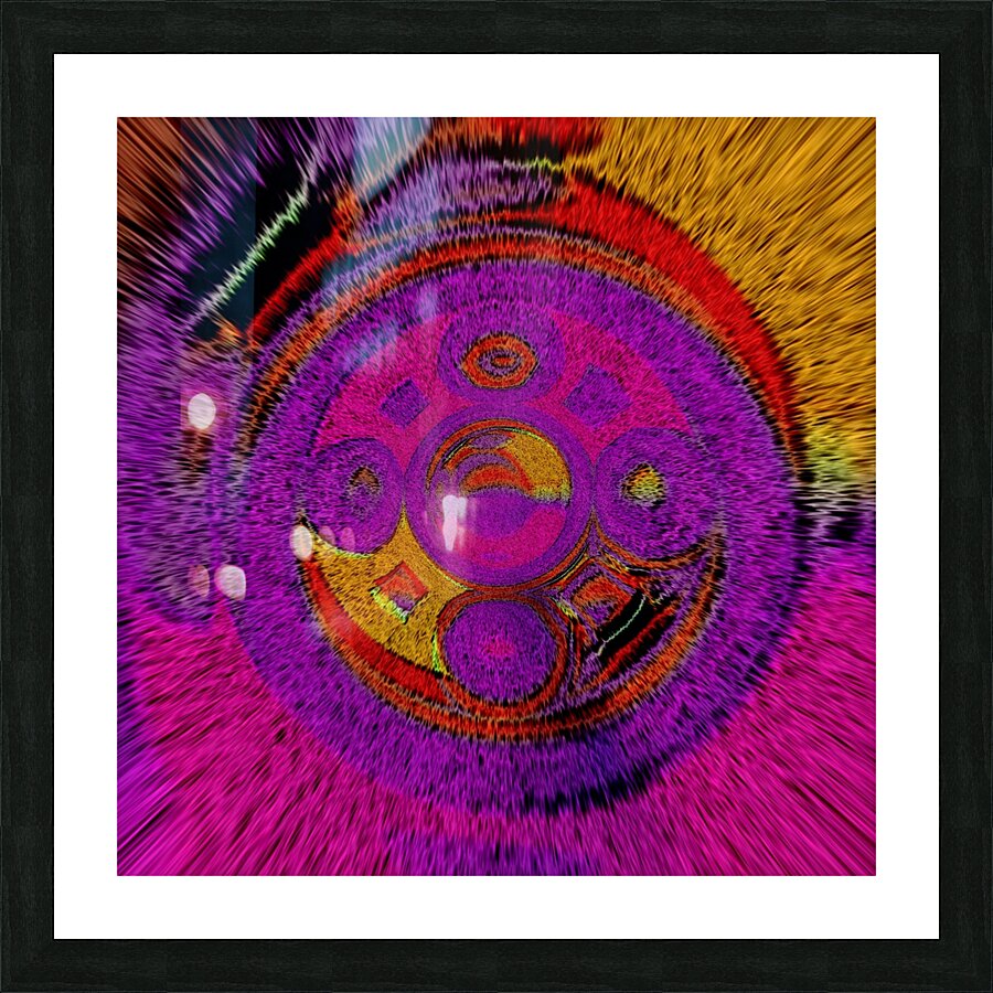Abstract Art 140 Picture Frame print