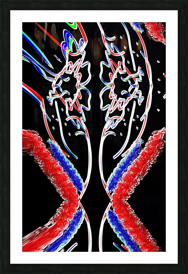 Abstract Art 148 Picture Frame print