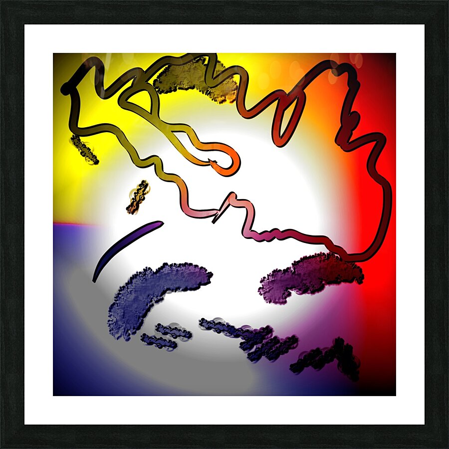 Abstract Art 155 Picture Frame print