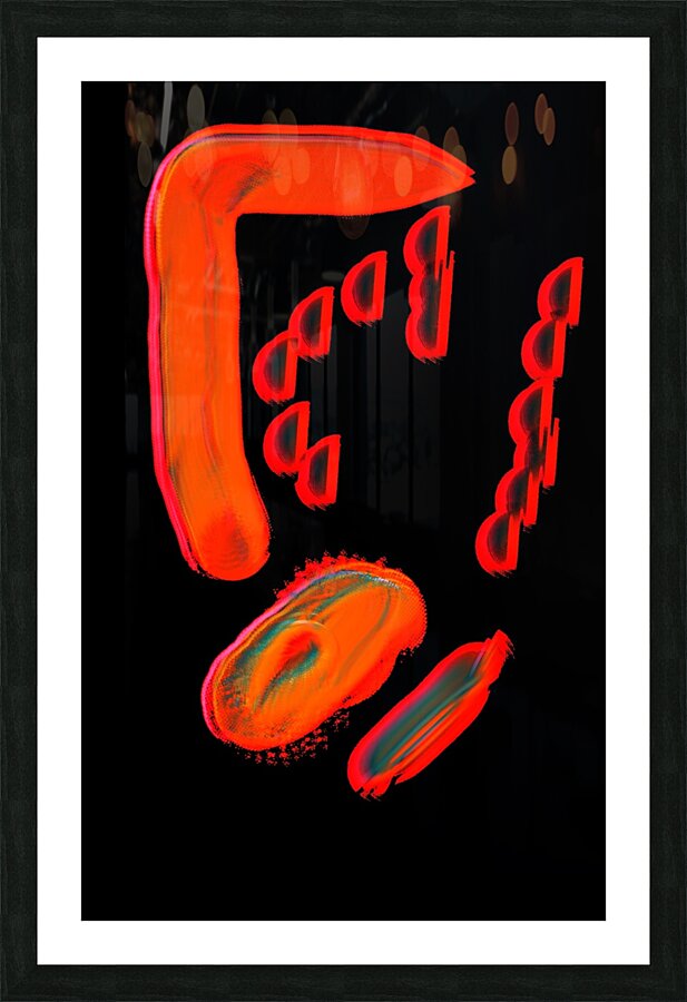 Abstract Art 167 Picture Frame print
