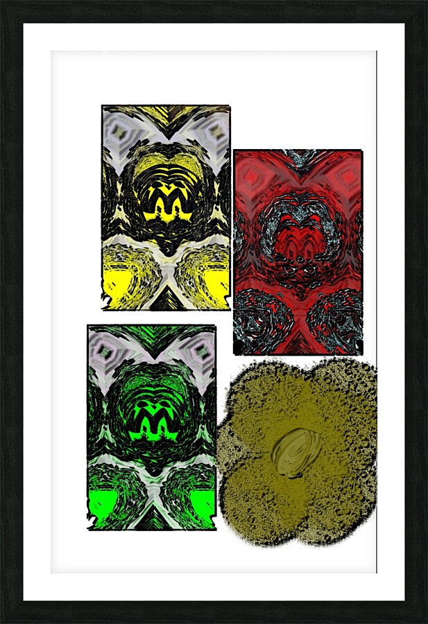 Abstract Art 1 Picture Frame print
