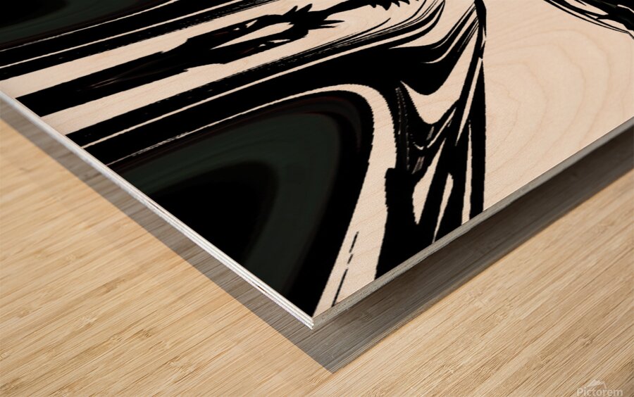 Abstract Art 153 Wood print