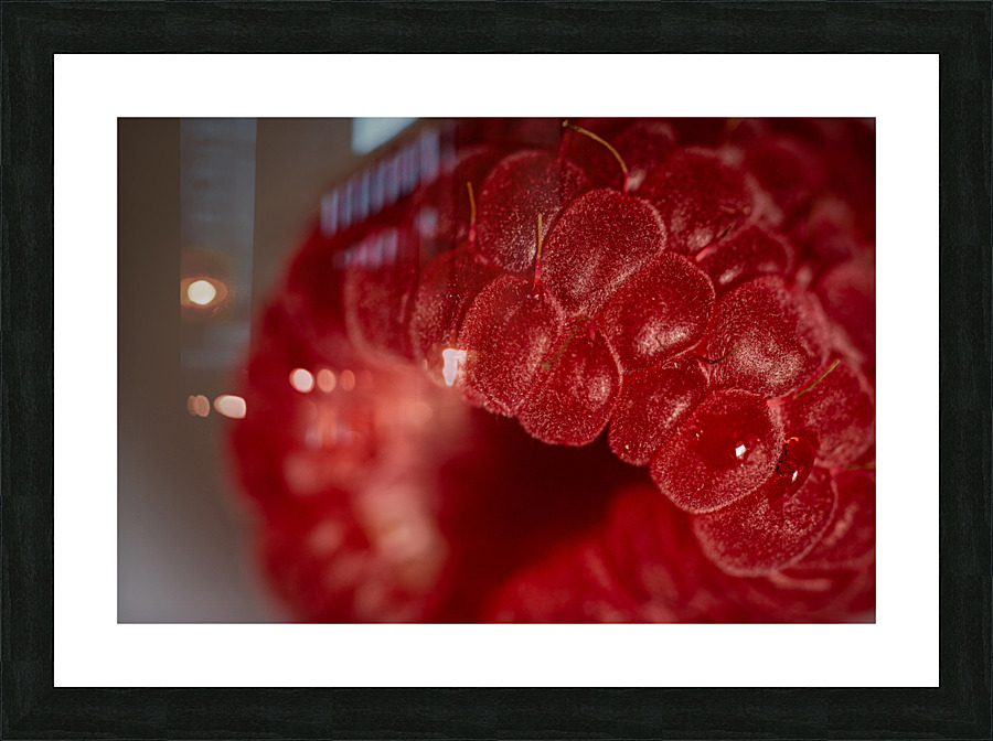Raspberry Picture Frame print